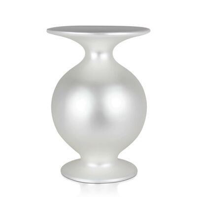 ADM - 'Small pot-bellied vase' flower holder - Gray color - 54 x Ø37 cm