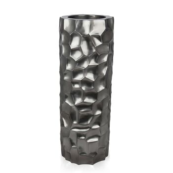 ADM - 'Vase mosaïque colonne' - Couleur anthracite - 90 x Ø33 cm 6
