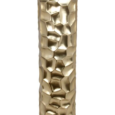 ADM - 'Vase mosaïque colonne' - Couleur or - 133 x Ø30 cm