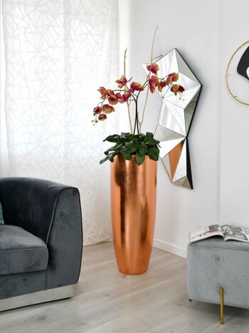 ADM - Porte-fleurs 'Bullet Vase' - Couleur cuivre - 92 x 38 x 38 cm 6