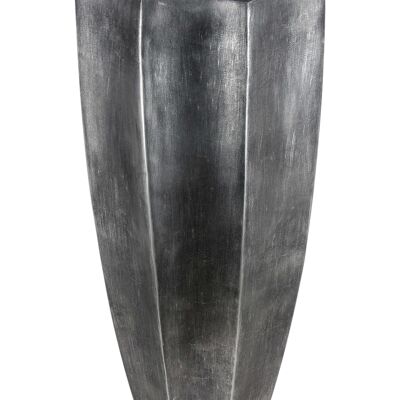 ADM - Porte-fleurs 'Lost City Vase' - Couleur anthracite - 104 x 50 x 48 cm