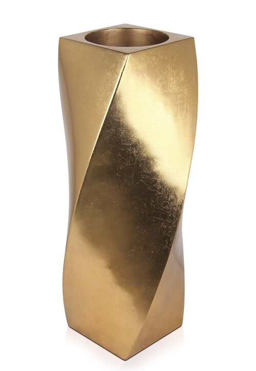 ADM - Portafiori 'Vaso Screw' - Colore Oro - 96 x 41 x 41 cm