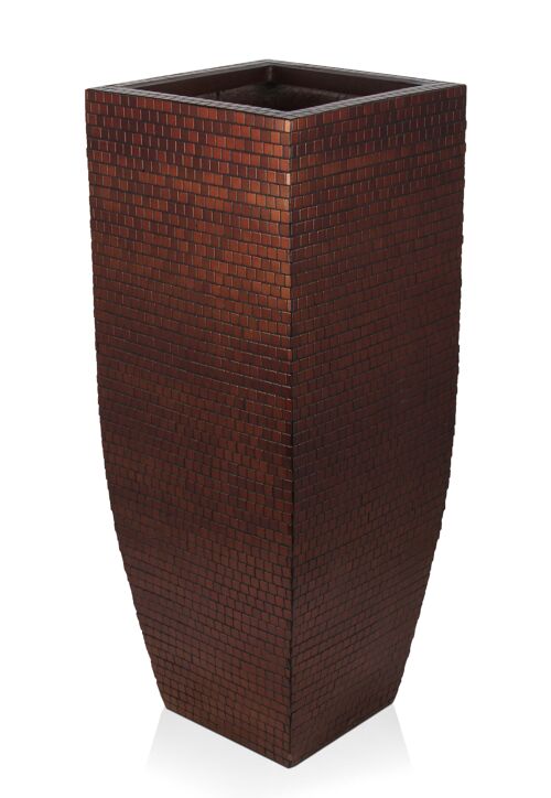ADM - Portafiori 'Vaso Antico Impero' - Colore Marrone - 100 x 38 x 38 cm