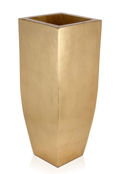 ADM - Portafiori 'Vaso Antico Impero' - Colore Oro - 100 x 38 x 38 cm