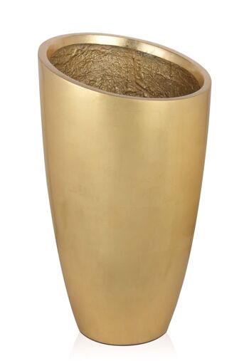ADM - Jardinière 'New Berlin Vase' - Couleur or - 91 x 50 x 50 cm 2