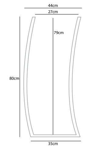 ADM - Porte-fleurs 'Ship Chimney Vase' - Couleur cuivre - 80 x 35 x 44 cm 10