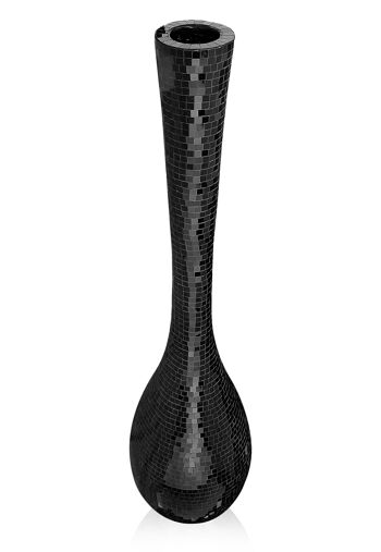 ADM - Vase en verre décoré 'Vaso Olpe' - Couleur noire - 133 x 36 x 36 cm 6
