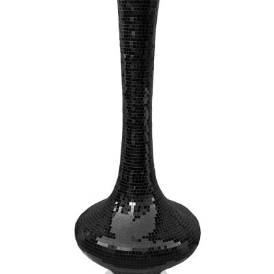 ADM - Jarrón de cristal decorado 'Vaso Canapo' - Color negro - 154 x 60 x 60 cm