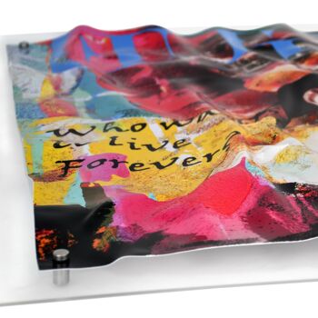 ADM - Tableau 'Hommage à Freddie Mercury' - Couleur multicolore - 80 x 84 x 5 cm 9