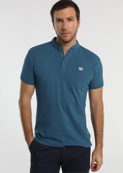 BENDORFF Poles for Mens in Summer 20 | 100% COTTON | Blue - 262