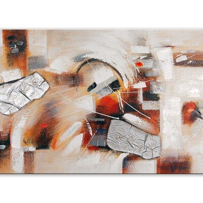 ADM - 'Abstract' painting - Multicolored color - 75 x 140 x 3,5 cm