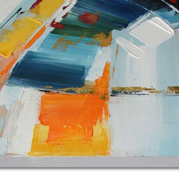 ADM - Tableau 'Abstrait' - Couleur multicolore - 80 x 120 x 3,5 cm 2