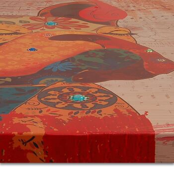 ADM - Affiche 'French Bulldog Pop Art' - Couleur Multicolore - 80 x 80 x 3,5 cm 2