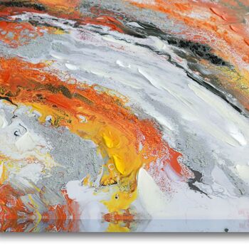 ADM - Tirage 'Abstract Terra Fluid' - Couleur multicolore - 100 x 100 x 3,5 cm 2