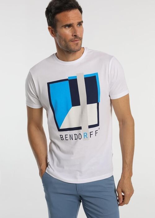 BENDORFF T-shirts for Mens in Summer 20 | 100% COTTON | White