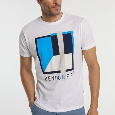 BENDORFF T-Shirts für Herren im Sommer 20 | 100% BAUMWOLLE | Weiß