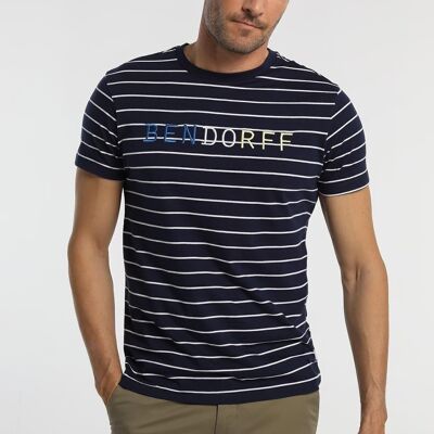 T-shirts BENDORFF pour hommes en été 20 | 100% COTON | Bleu - 269/2