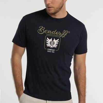 T-shirts BENDORFF pour hommes en été 20 | 100% COTON | Bleu - 269/8