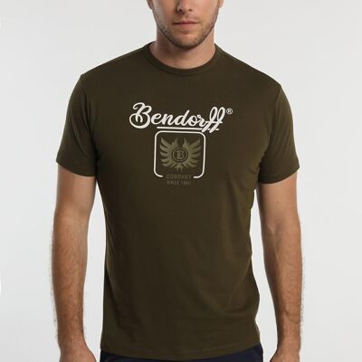 T-shirts BENDORFF pour hommes en été 20 | 100% COTON | Vert