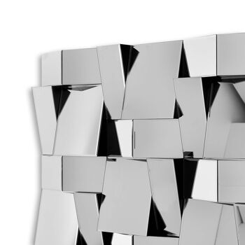 ADM - Miroir design moderne 'Cantilever rectangles' - Mirror Color - 120 x 80 x 6 cm 7