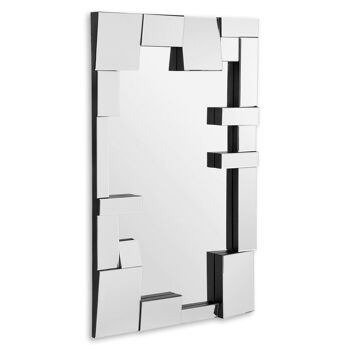 ADM - Miroir design moderne 'Cantilever rectangles' - Mirror Color - 126 x 80 x 2 cm 5