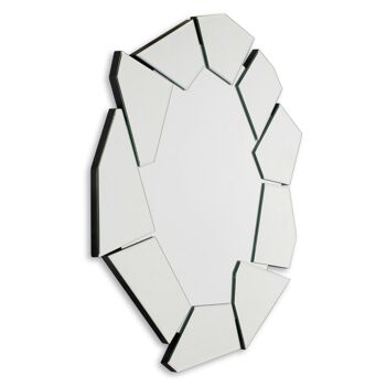 ADM - Miroir design moderne 'The Rocks' - Mirror Color - 80 x 80 x 2 cm 5