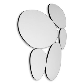 ADM - Miroir design moderne 'Stones' - Mirror Color - 115 x 103 x 2 cm 2