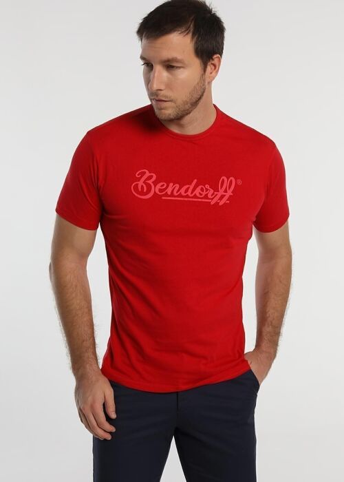 BENDORFF T-shirts for Mens in Summer 20 | 100% COTTON | Red - 253