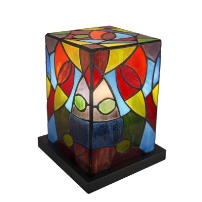 ADM - Lampada da comodino 'Abat Jour Mirò' - Colore Multicolore - 25 x 18 x 18 cm