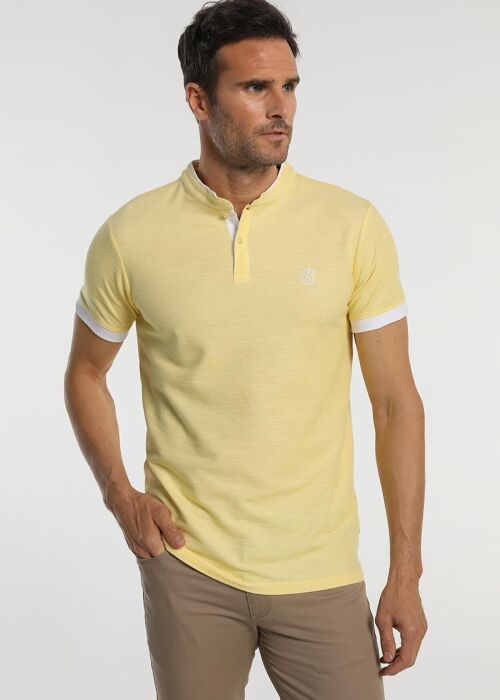 BENDORFF Poles for Mens in Summer 20 | 100% COTTON | Yellow - 211/2