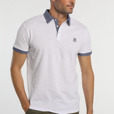 BENDORFF Poles for Mens in Summer 20 | 100% COTTON | White - 201/6