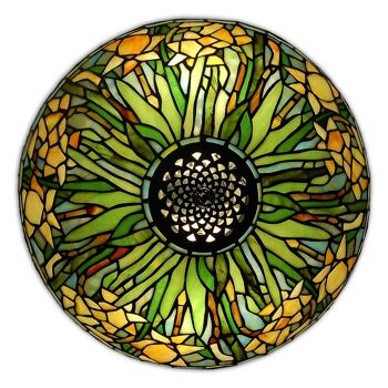 ADM - Lampe à poser 'Iris Lamp' - Couleur verte - 61 x Ø40 cm 7