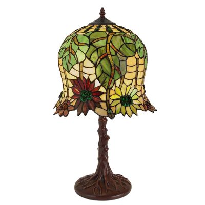 ADM - Tischlampe 'Sunflowers Lamp' - Grüne Farbe - 61 x Ø34 cm