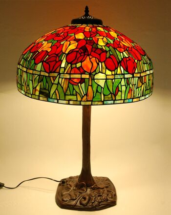 ADM - Lampe à poser 'Tulips Lamp' - Couleur rouge - 76,5 x Ø55 cm 8