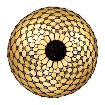 ADM - Lampe à poser 'Lampe sculpture avec gemmes' - Couleur jaune - 98 x Ø54 cm 6