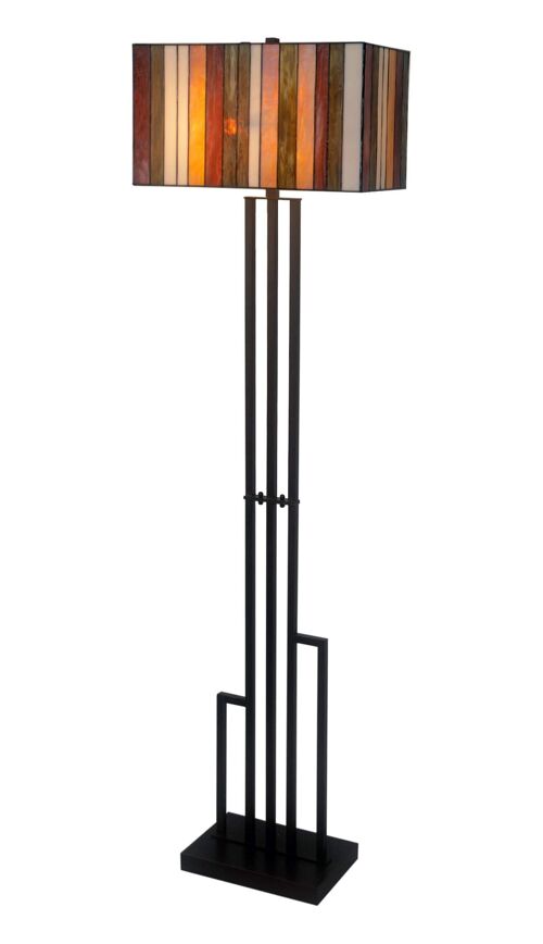 ADM - Lampada da terra 'Piantana Bands' - Colore Giallo - 160 x 44 x 26 cm