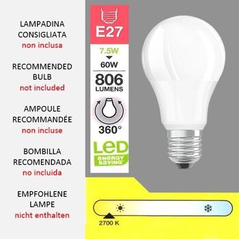 ADM - Lampadaire 'Floor Bands' - Couleur jaune - 160 x 44 x 26 cm 5