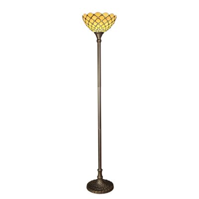 ADM - Floor lamp 'Floor lamp with gems' - Yellow color - 179 x Ø32 cm