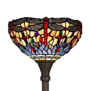 ADM - Lampadaire 'Lampadaire libellule' - Couleur violet - 181 x Ø33 cm 7