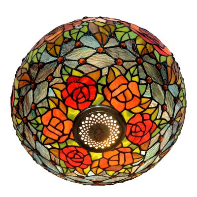 ADM - 'Floral ceiling' ceiling lamp - Multicolor color - 27 x Ø41 cm