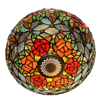 ADM - 'Floral Ceiling Lamp' - Multicolor - 27 x Ø41 cm