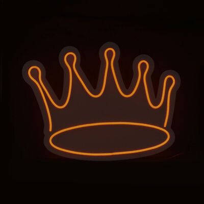 ADM - 'Corona' LED Signs - Orange Color - 36 x 50 x 2 cm