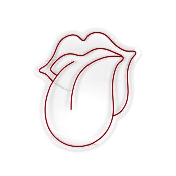 ADM - Panneaux led 'Rolling Stones' - Couleur rouge - 50 x 45 x 2 cm 6