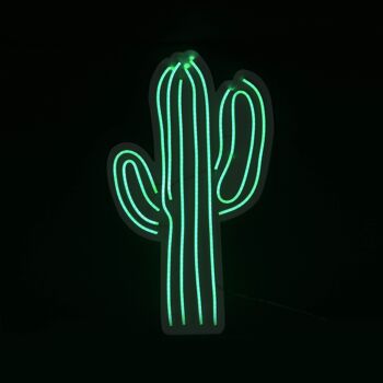 ADM - Panneaux led 'Cactus' - Couleur verte - 60 x 36 x 2 cm 6