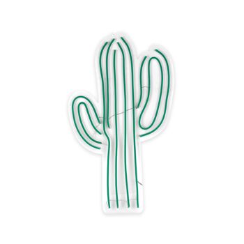 ADM - Panneaux led 'Cactus' - Couleur verte - 60 x 36 x 2 cm 2