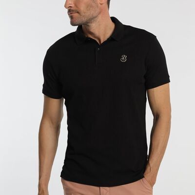 BENDORFF Poles for Mens in Summer 20 | 75% POLYESTER 21% COTTON 4% ELASTANE | Black