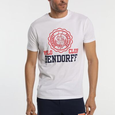 T-shirts BENDORFF pour hommes en été 20 | 100% COTON | Blanc - 201/6