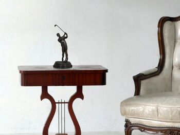 ADM - Sculpture en bronze 'Joueur de golf' - Couleur bronze - 24 x 14 x 14 cm 8