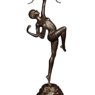 ADM - Escultura de bronce 'Arquero' - Color bronce - 50 x 17 x 16 cm