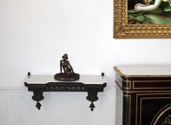 ADM - Sculpture en bronze 'Nu de femme assise' - Couleur bronze - 16,5 x 18 x 18 cm 8